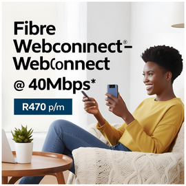 Fibre Blaze-Webconnect @ 40 Mbps
