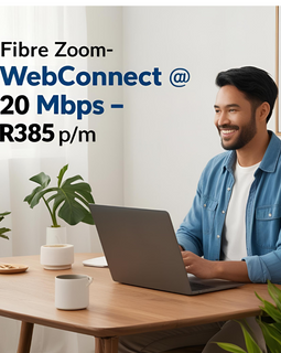 Fibre Zoom-Webconnect @ 20 Mbps