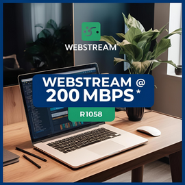 Webstream @ 200 Mbps